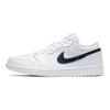 Jordan 1 Низкий Белый Обсидиан 553558-114