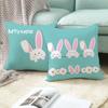 Пасхальное яйцо Кролик Декоративная наволочка Гостиная Офис Дом Наволочка Украшения для автомобиля