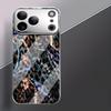 Яркие чехлы для телефона с леопардовым принтом carcasa Smartphone Glass Phone Case для iPhone 17 16 15 14 13 12 11pm Pro Plus fundas