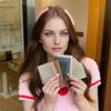 10 шт. Красочные наклейки для волос с челкой, Без следов, Липучка, Наклейки для рваных волос, Простые и стильные наклейки для волос