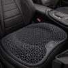 Car Summer Gel Seat 1pc Gel Seat Cushion - Honeycomb Design for Car/Office  Breathable & Machine Washable Pad Ergonomic Support & Lightweight