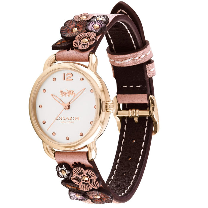 Coach Женские часы Delancey из кожи