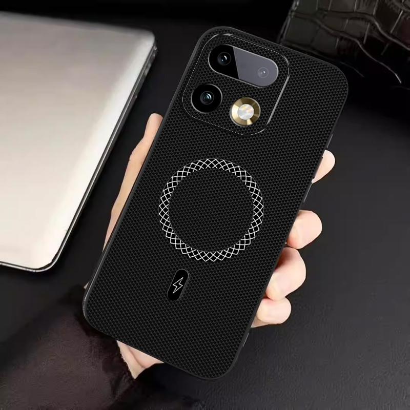 Biruiqu Realme 16 Pro Plus Новый Ультратонкий Магнитный Кожаный Ударопоглощающий Защитный Чехол для Телефона