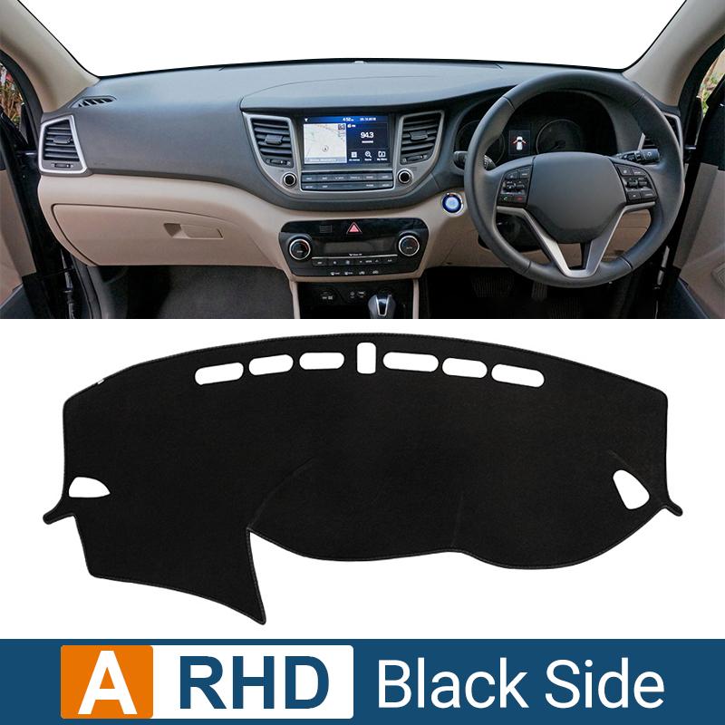 Автомобильные аксессуары для Hyundai Tucson TL 2015 2016 2017 2018 Plug-in Hybrid Dashboard Cover Avoid Light Pad Anti-UV Carpets Mats
