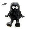 Small Portable Ghost Figurine 3D Printed Articulated Figurine, Movable Joint Toy, Funny Hooded Desktop Ornament for Halloween Decor, Unpainted