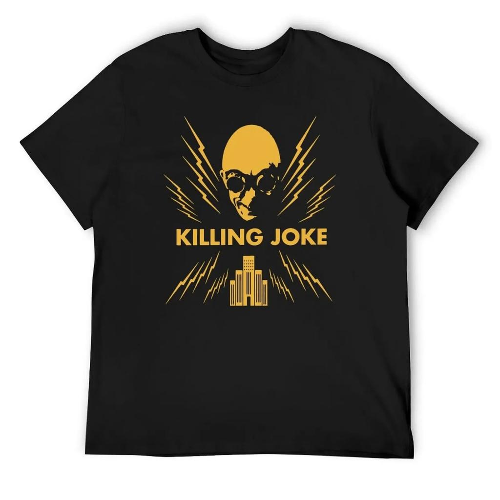 KILLING JOKE ФУТБОЛКА корейская мода синий архив аниме фигурки приталенные футболки для мужчин