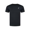 Logo Outdoor Casual Sports Round Neck Quick-Dry Short Sleeve T-Shirt Men Tops Black 2011D202-001