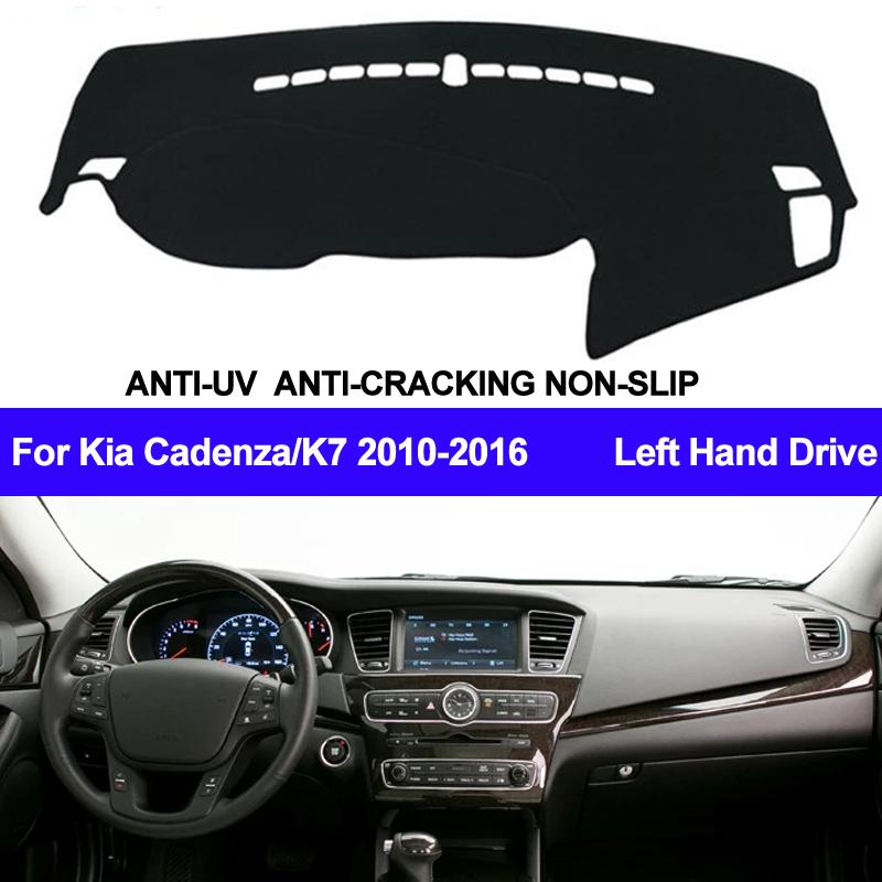 Накладка на панель приборов для Kia Cadenza K7 2010 2011 2012 2013 2014 2015 2016 Коврик на панель Коврик для панели Защита от солнца Коврик для панели Стайлинг автомобиля