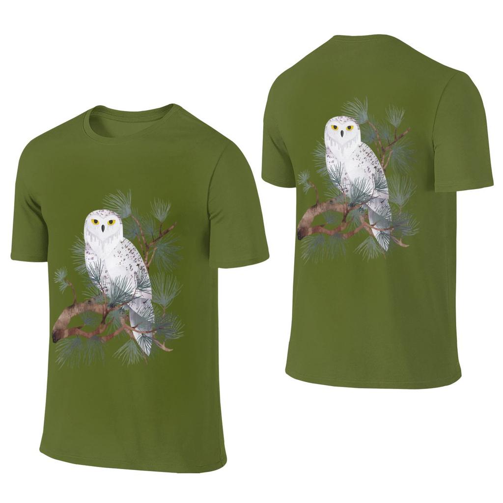 Snowy Oversize Reversible Tshirt Versatile Outdoor Morandi Colors Short Sleeve