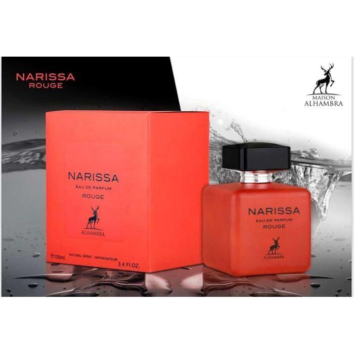 Eau de Parfum - Maison Alhambra - Alhambra Narissa Rouge - 100 ml - Femme - Florale
