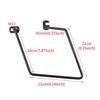 NEW-Saddlebag Support Bracket Side Bag Bracket Travel Bag For Kawasaki W400 W650 W800 W 400 650 800 Motorcycle