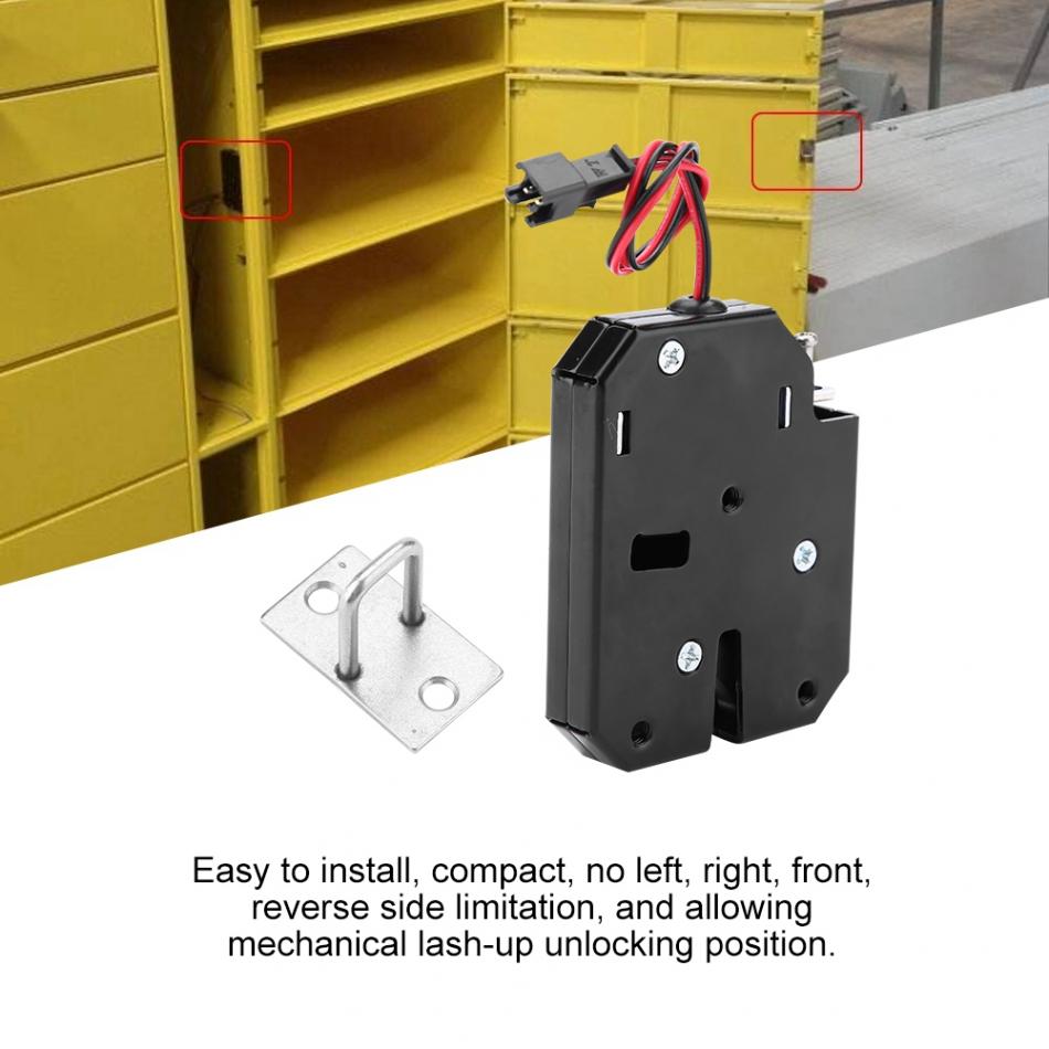 5V 12V 24V ElectroMagnetic Lock for Self Service Locker Refrigerated Cabinet Book Counter Solenoid Lock Sm2p