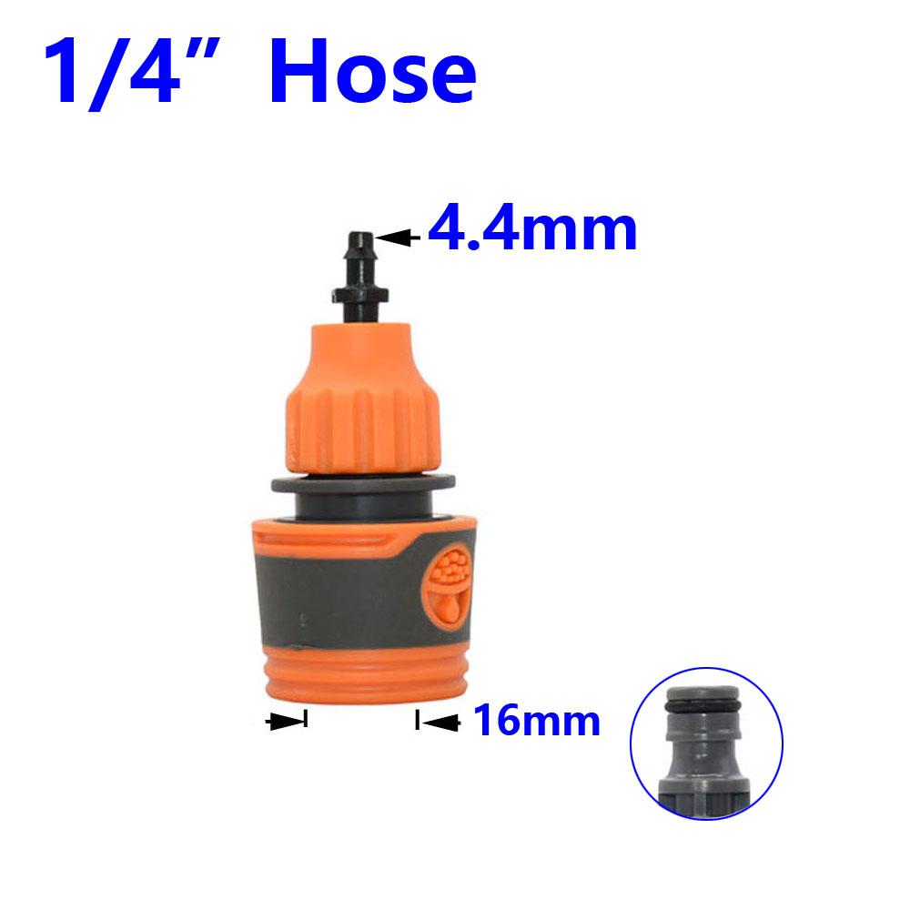 Фитинги для садового шланга 1/2 3/4 1 дюйм быстроразъемный соединитель для воды водостопный соединитель адаптер для водяного пистолета для мойки автомобиля 1 шт.