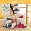 Plush Bowknot Bunny Dolls Childrens Cartoon Animals Holiday Gifts Cotton Pp