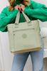 Nylon, spacious women's shopper - Peterson