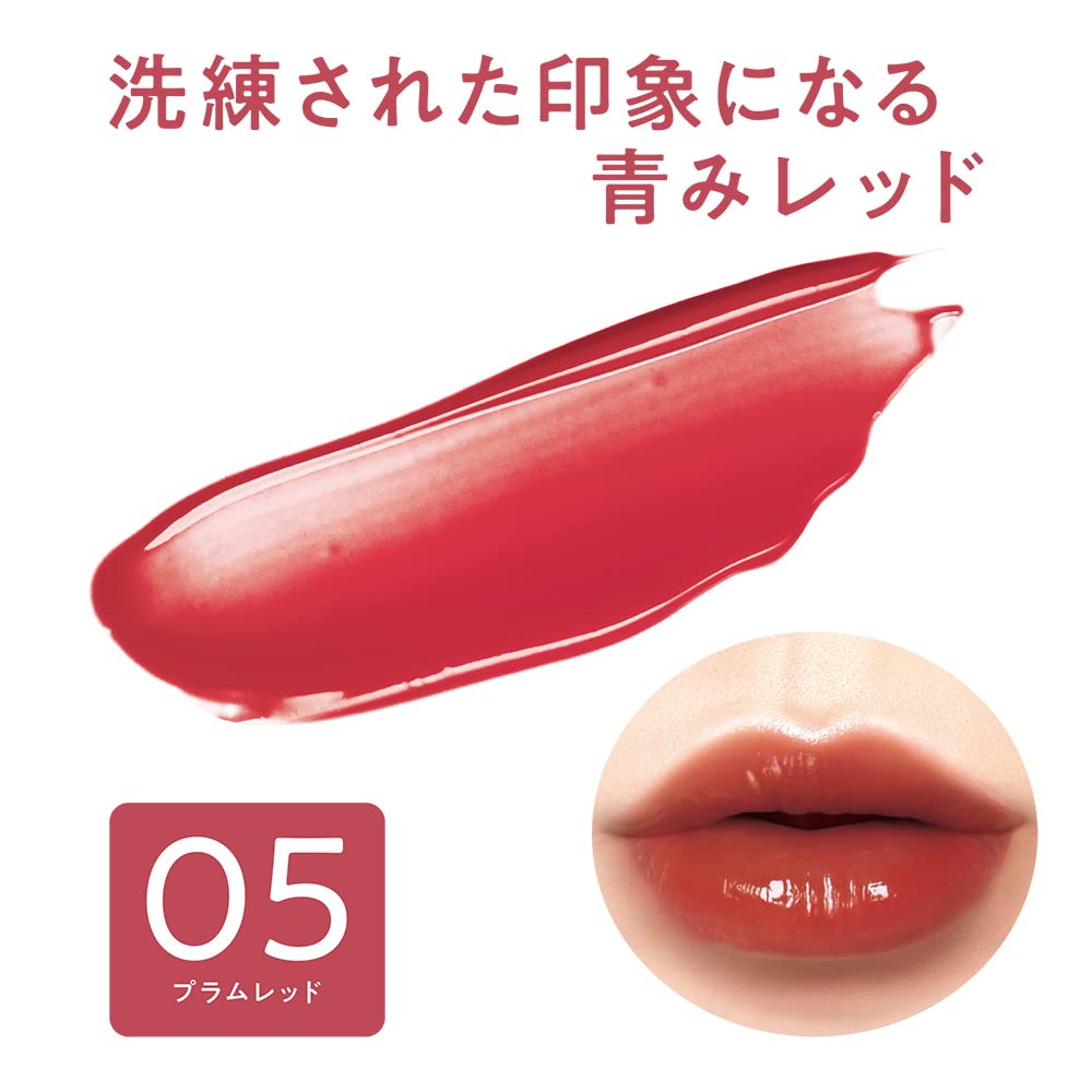 CEZANNE Watery Tint Lip 05 Plum Red Tint формула блеск 4.0 г Стойкий