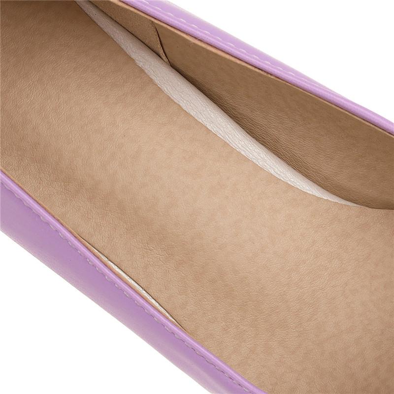 Женские туфли на высоком каблуке, универсальные, водонепроницаемые, на толстом каблуке, большого размера, с неглубоким горлом, на все сезоны