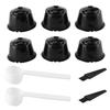 2Sets Coffee Capsule Pods Reusable Refillable Filter Cup Fit for Nestle DOLCE GUSTO Coffee Machines