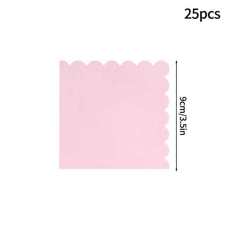 Birthday Party Tableware Set Pink Purple Disposable Paper Plates Napkins Cups Party Decor Wedding Baby Shower Party Supplies