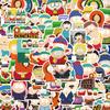 100 шт. Мультяшные Аниме Наклейки South Park Кенни Набор для Ноутбука Граффити Скейтборда Багажа Телефона Водонепроницаемые Подарок для Детей