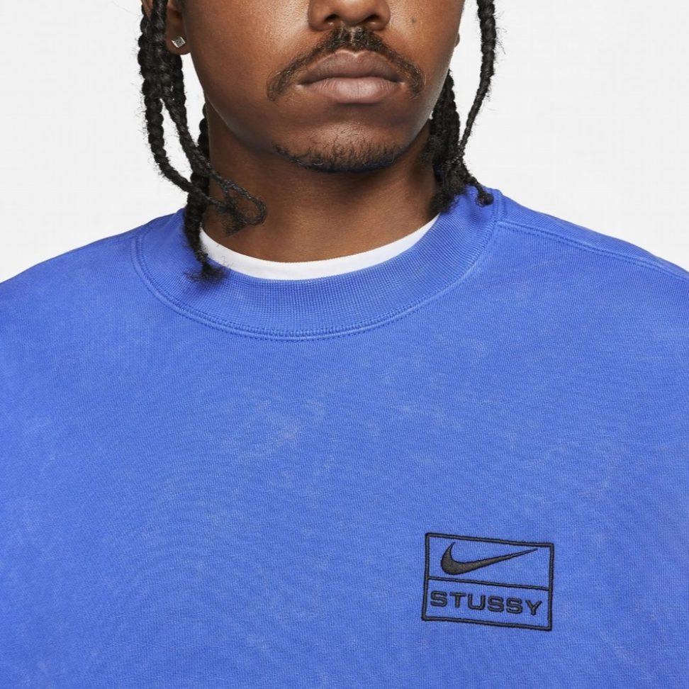 Флисовая кофта Stussy X Nike Crew DR4024-480