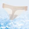 Air Ultra-Thin Ice Silk Thong Pure Cotton Bottom Crotch Sexy Thong Fitness Yoga Girls Underwear
