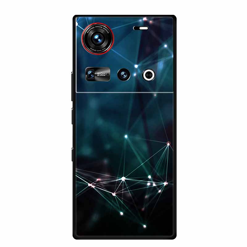 Чехол для ZTE nubia Z70 Ultra 5G Z70Ultra 6,85" Черный Силиконовый Мягкий Чехол для Телефона Для ZTE Nubia Z70 Ultra Задняя Крышка Чехол Z 70 Ultra