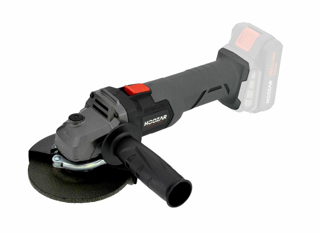 Hoozar Szlifierka Kątowa Bezszczotkowa 125Mm 18V Ag25Bl-0 Body