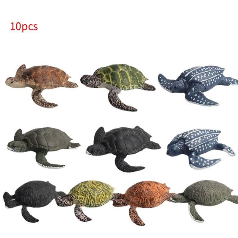 Animal Model Toy Set With Pvc Material For Sand Table Scene Decoration