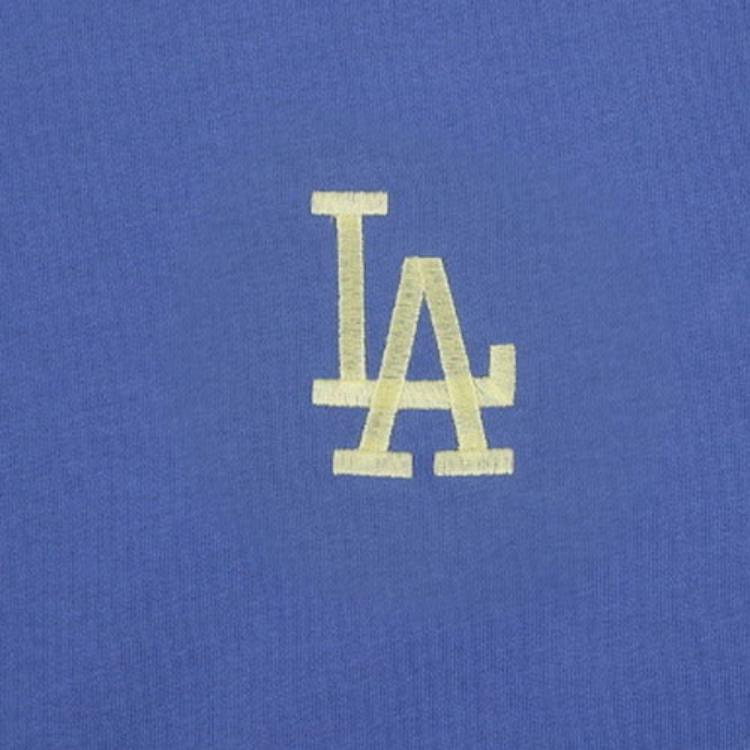 Новые платья с коротким рукавом MLB Женские Синие 31OP06131-07U