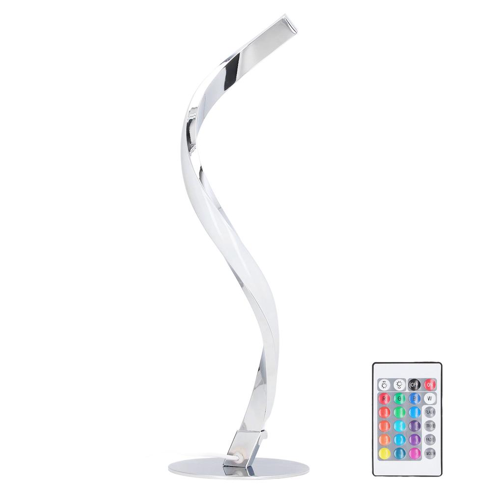 Современная спиральная настольная лампа многофункциональная RGB современная прикроватная тумбочка для спальни гостиной