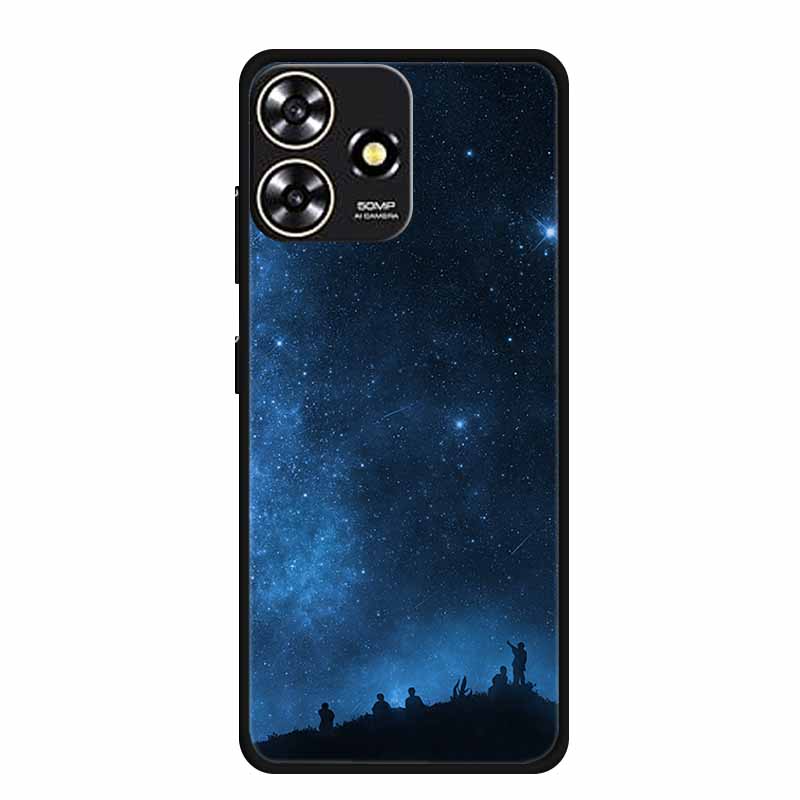 Для ZTE Blade V50 Умные Чехлы Ударопрочный ТПУ Мягкий Силикон Для ZTE Blade V50 Дизайн 4G / A73 4G / Axon 50 Lite Защитные Чехлы