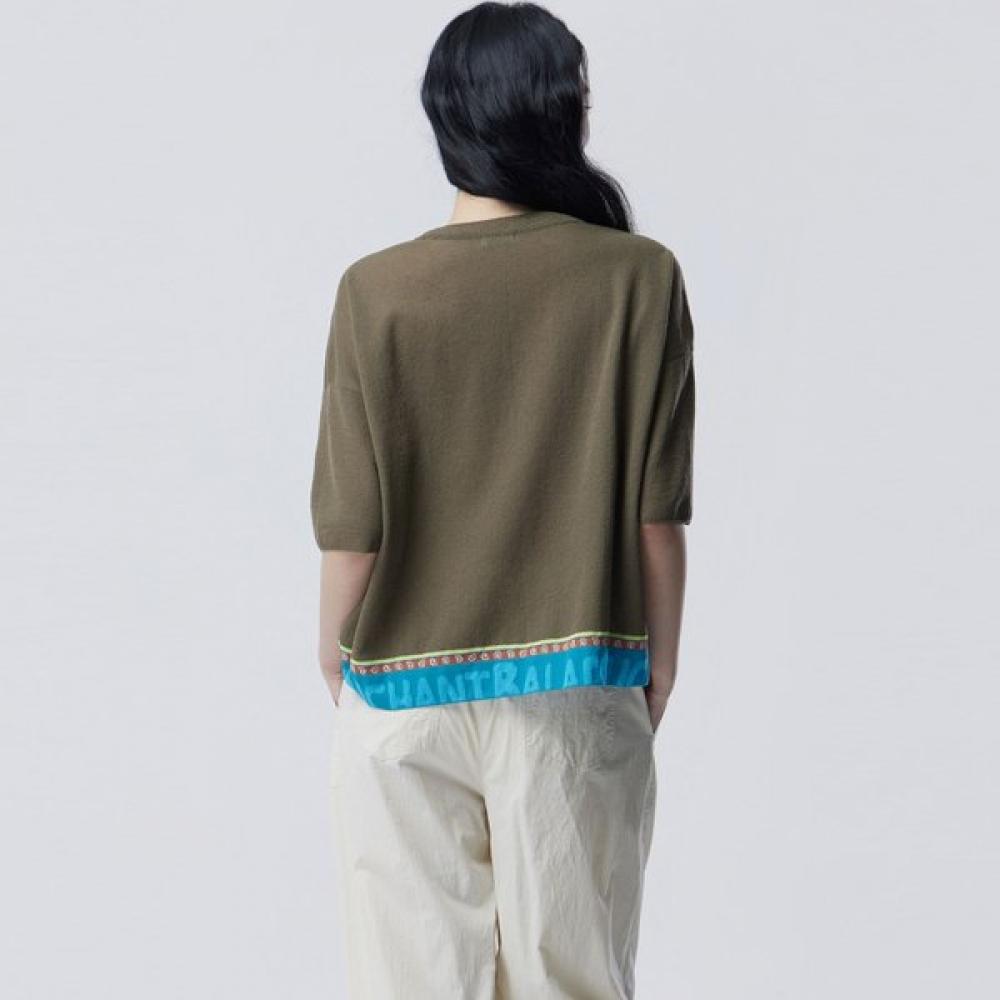 Benetton Color Block Knit Bakpf4631
