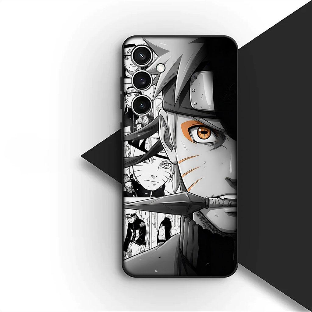 Phone Cover for Apple iPhone 16 14 15 Plus 11 Pro Max 16E ProMax + 16Plus 15+ 14+ Soft Silicone Case Narutos Uchiha Sasuke