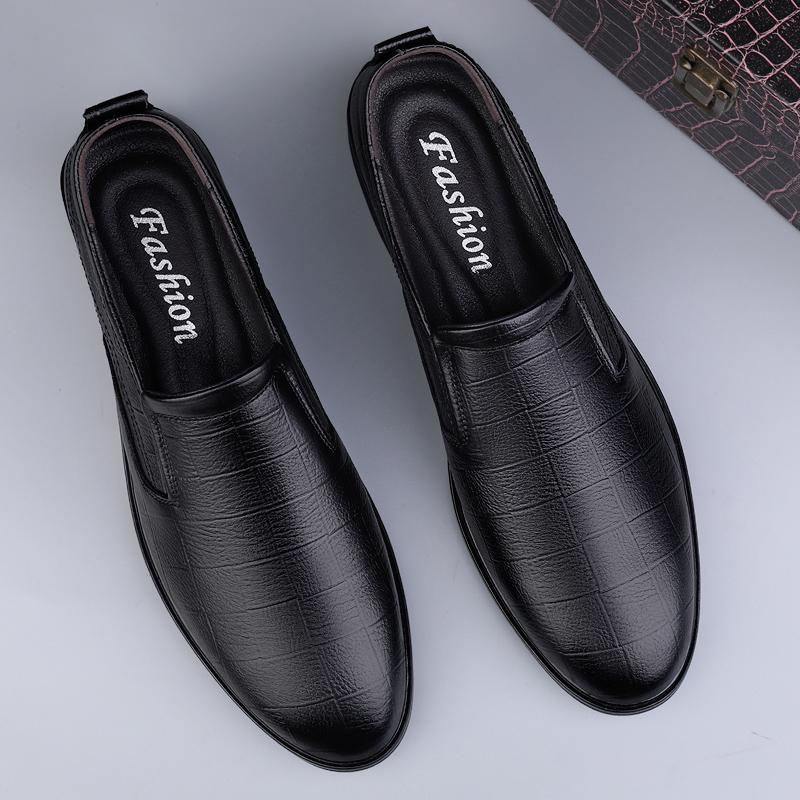 Весенне-летние деловые туфли из натуральной кожи, мужские мокасины, повседневная брендовая мужская обувь для вождения, крутые молодежные мокасины без застежек