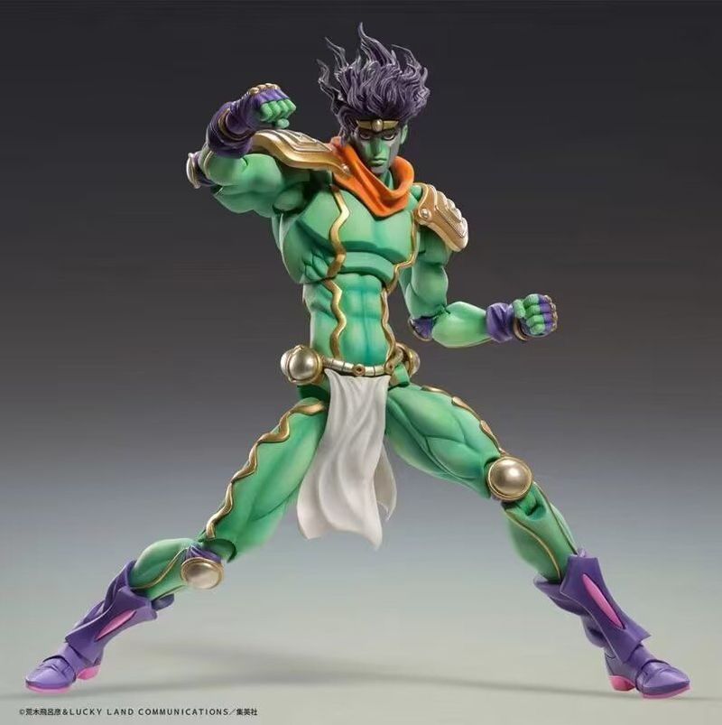 Игрушечная модель Jojo's Bizarre Adventure Большая фигурка Platinum Star Jotaro Аниме фигурка