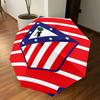 1PC Atletico Madrid Umbrella-8-Rib Reinforced, Automatic Open, Lightweight & Durable, Cute Fashion Accessory for Outdoor-Y0350