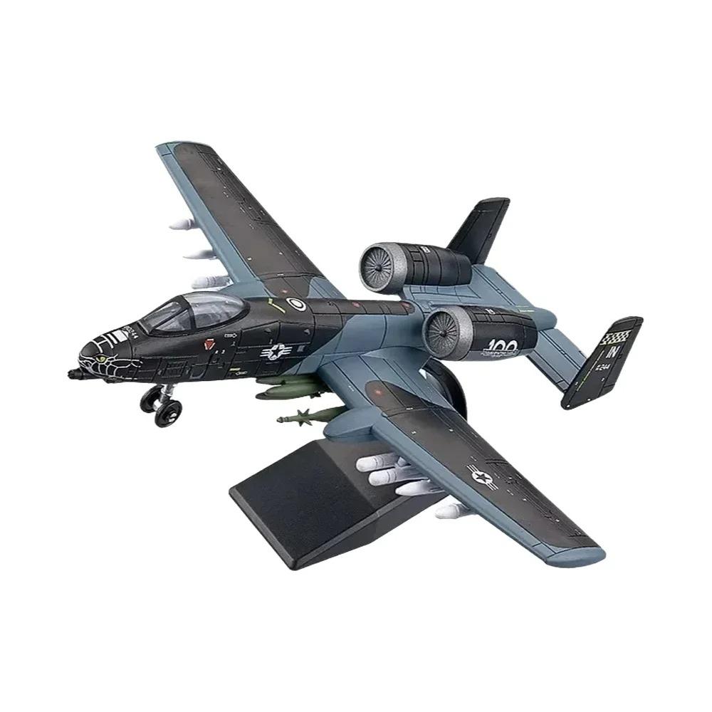 Строительные блоки Серия "Военная техника" Модель штурмовика A-10 Thunderbolt II Истребитель F-14 Tomcat Игрушки Подарок на день рождения для мальчика