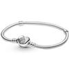 925 Sterling Silver Bracelet Ladies Bracelet Beaded DIY Jewelry