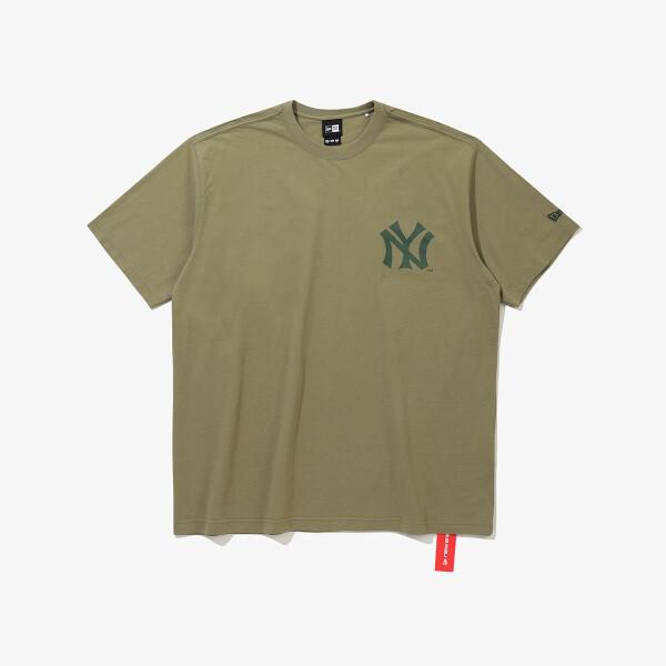 New Era Нью-Йорк Янкиз Чемпионская серия Футболка Хаки 15147498