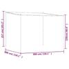 Vidaxl Altana, Antracytowa, 3X3 M, 180 G/M², Tkanina I Stal