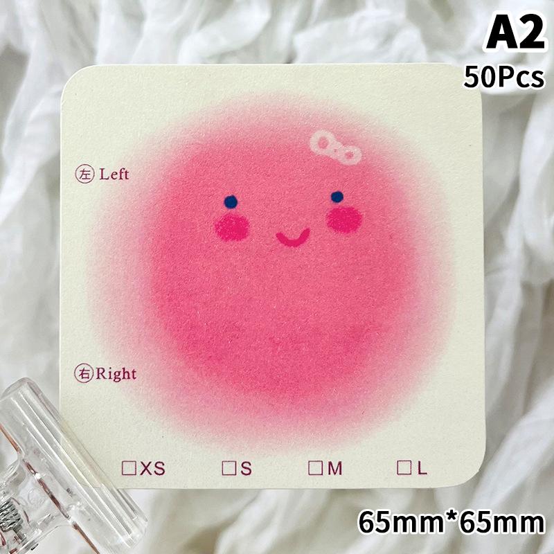 50 шт. Картонные карточки для накладных ногтей 6,5X6,5 см 8X8 см, мультяшный узор, дисплей для нейл-арта, фотореквизит, карточка, типсы для накладных ногтей, маникюр