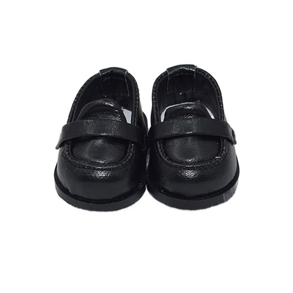 PU Leather Doll Clothes 10/20CM Mini Academic Style Shoes Doll Shoes  10/20cm Cotton Stuffed Doll