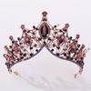 Bridal Crown Baroque New Retro Black Tiara Wedding Dress Wedding Hair Accessories Birthday Queen Crown Adult