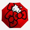 1pc Hello Kitty Automatic Opening/Closing Umbrella with Foldable Design, 8-Bone Iron Frame, Outdoor, Ideal Gift for Fans, Travelers, Daily Use, Festiv