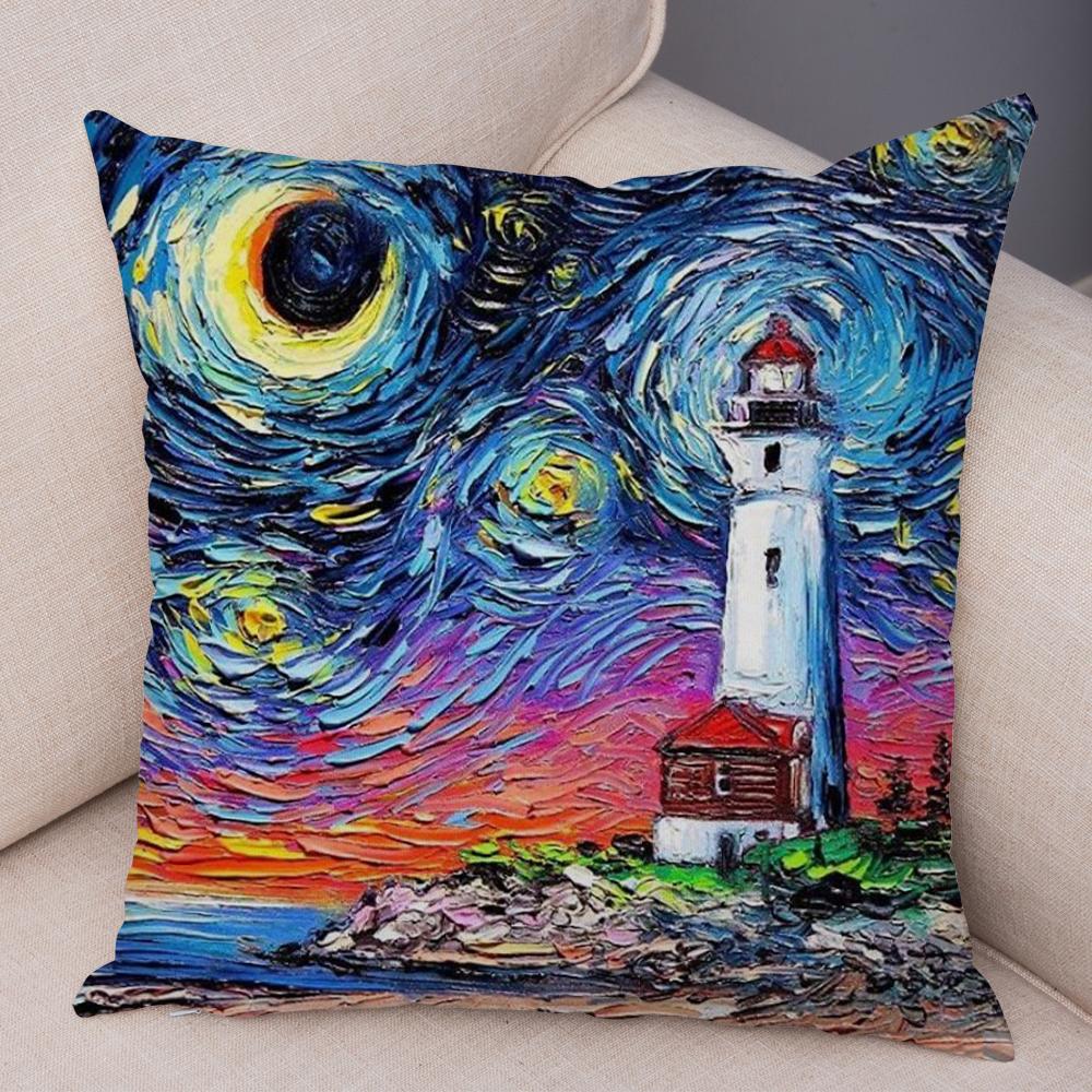 Original Decorative Cushion Cover Abstract Swirl Pattern with Animal Motif Soft Square Pillow Home Living Accessory xcm