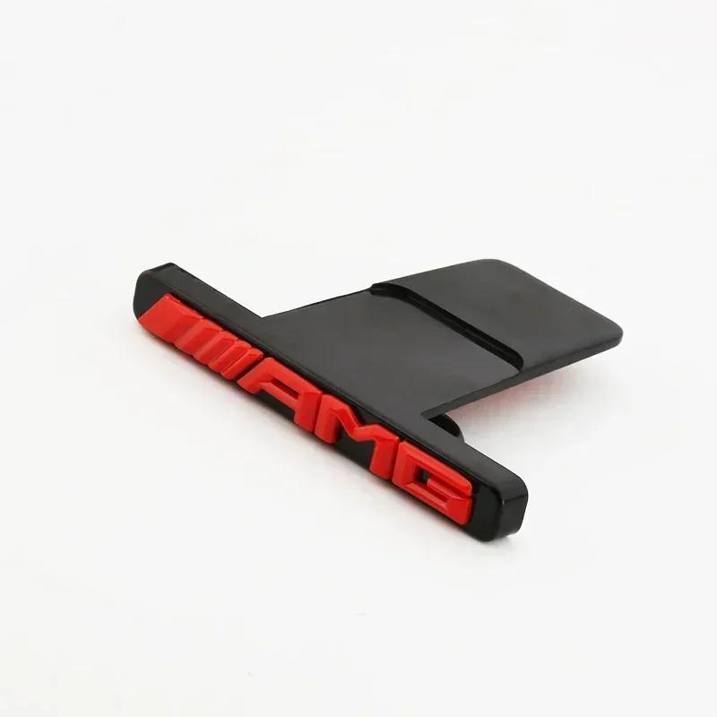 2025 For Mercedes-Benz Car Chrome Front Hood Grille Emblem Badge Auto Trinket for Mercedes Benz AMG LOGO X253 X247 W205 W206 W21