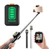 Portable Selfie Stick BT 5.2 Handheld RC Selfie Stick USB-C Rechargeable Mobile Phone Holder for Live Broadcas Take Photo Travel