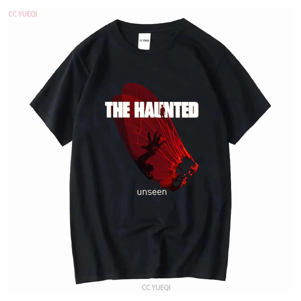 The Haunted Unseen T Shirt Cotton Black Unisex Size S To 5xl Hc2190 Vintage Washed Stretched Breathable Designer Clothes Unisex