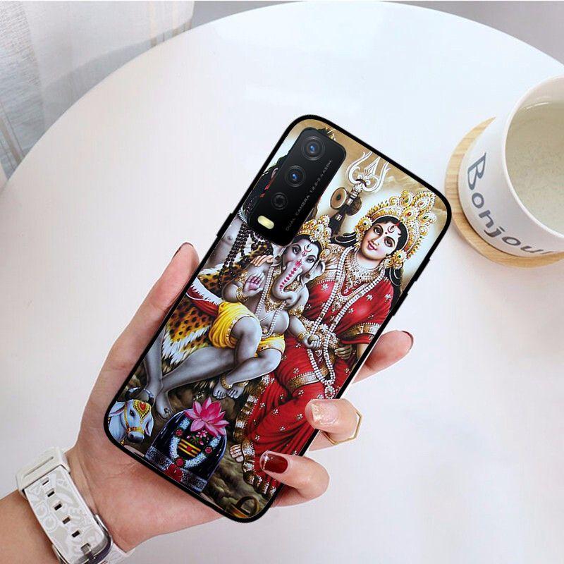 Бог Индии Funda Чехол для телефона Для vivo Y31 Y30 Y33S Y11S Y12S Y17 Y20 Y20S Y21S Y1S Y53S Y15 Y19 Y91C V23 5G Чехлы coque